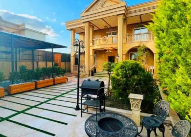 خريد ويلا باغ ٤٠٠ متري فول فرنيش در سعادت آباد چمستان | 400 متر