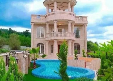 خرید ویلا درچمستان 750 متری سند دار با استخر امیر آباد | 750 متر