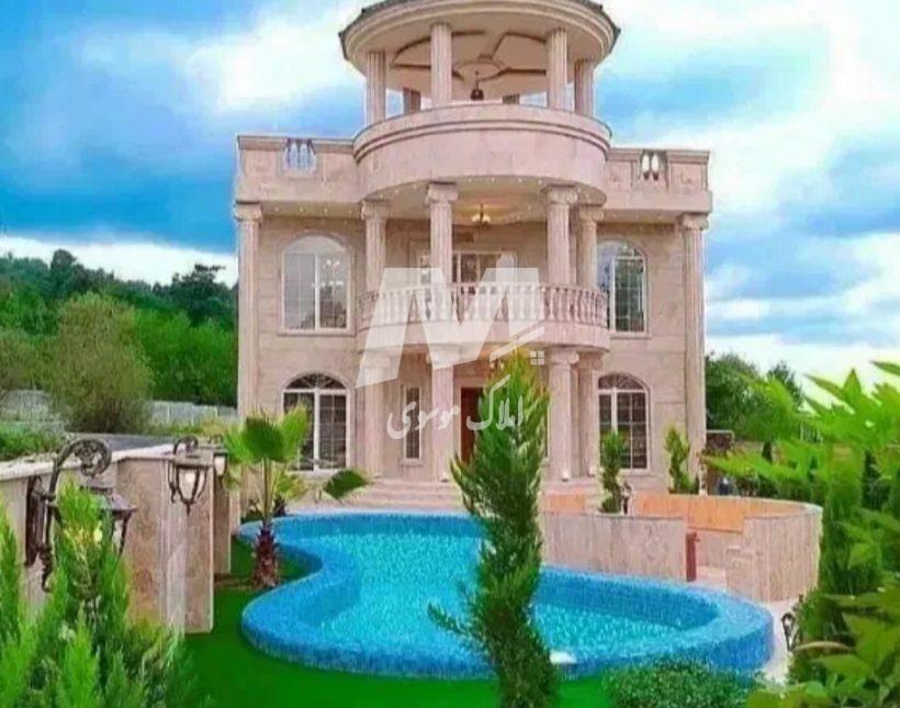 خرید ویلا درچمستان 750 متری سند دار با استخر امیر آباد | 750 متر