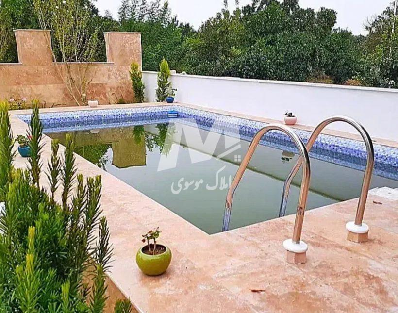 خرید ویلا در چمستان ۶۰۰ متری مبله با استخر داخلی بهدشت | ۶۰۰ متر