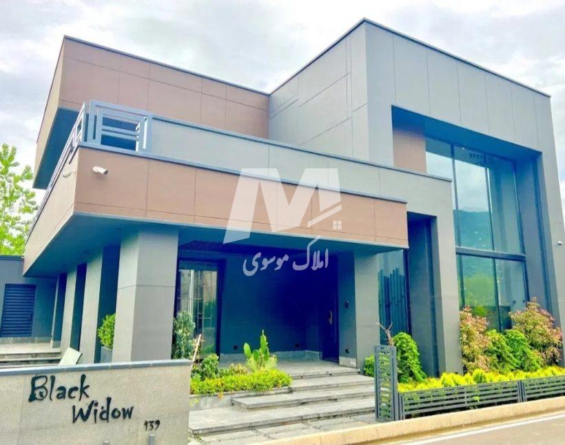 خرید ویلای لاکچری با روف‌گاردن پانورما و استخر چهار فصل | ۵۰۰ متر