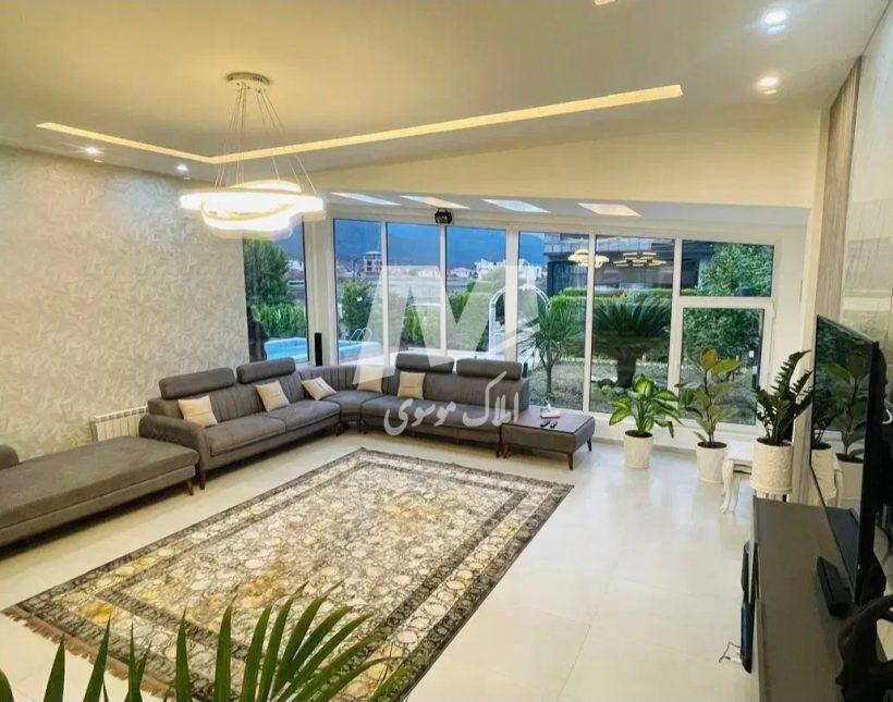 خرید ویلا دوبلکس استخردار نما مدرن با ویو جنگل و کوه | ۶۰۰ متر