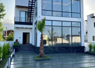 خريد ویلا تریبلکس مدرن با روف گاردن و ویوی پانورما | ۳۵۰ متر