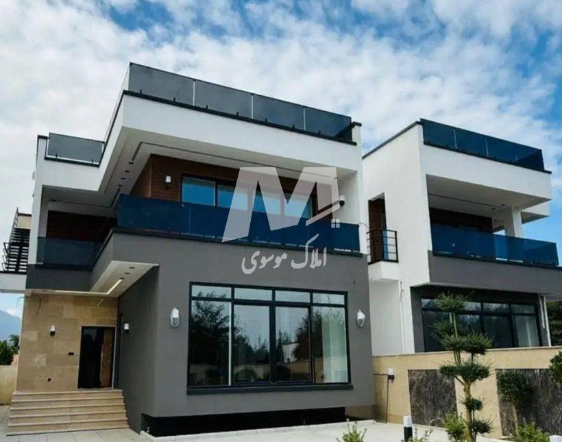 خرید ویلا در نوشهر مدرن و هوشمند شهرکی | ۴۰۰ متر