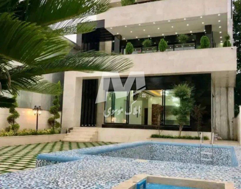 خرید ویلای تریبلکس استخردار شهرکی چمستان نعمت آباد | ۴۰۰ متر
