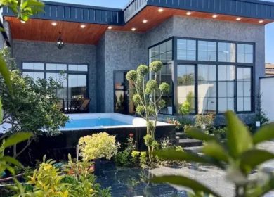 خرید ویلا باغ ۳۰۰ متری نما مدرن چمستان امیرآباد | ۳۰۰ متر