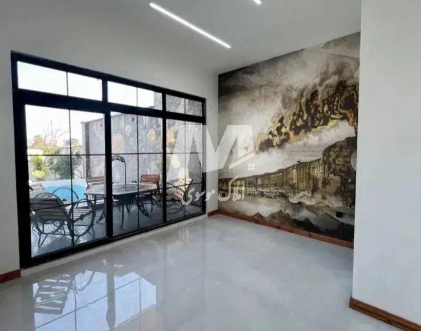 خرید ویلا باغ ۳۰۰ متری نما مدرن چمستان امیرآباد | ۳۰۰ متر
