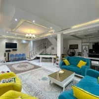 خرید ویلا نما رومی مبله منطقه باغی و جنگلی سعادت آباد چمستان | 300 متر
