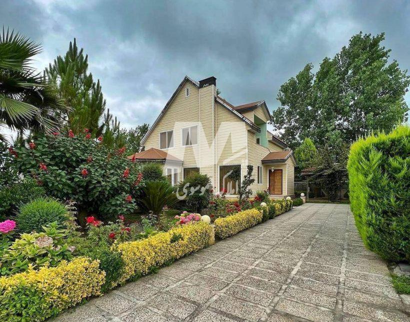 فروش باغ ویلا مدرن نما انگلیسی 550 متری نور جنگلی | 550 متر