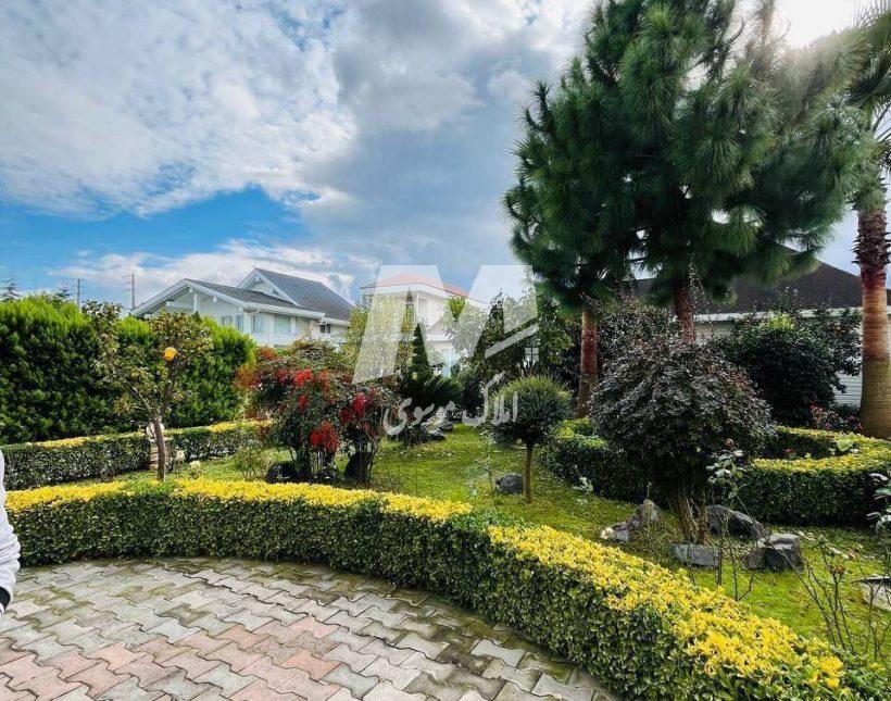 فروش باغ ویلا مدرن نما انگلیسی 550 متری نور جنگلی | 550 متر