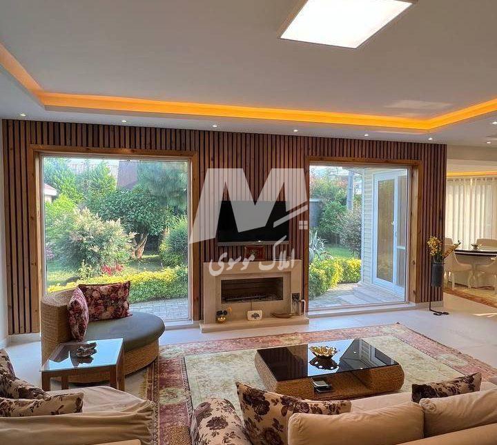 فروش باغ ویلا مدرن نما انگلیسی 550 متری نور جنگلی | 550 متر