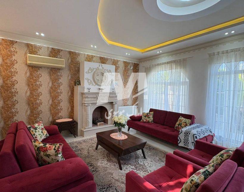 فروش باغ ویلا حیاط دار فول فرنیش شهرکی | 380 متر