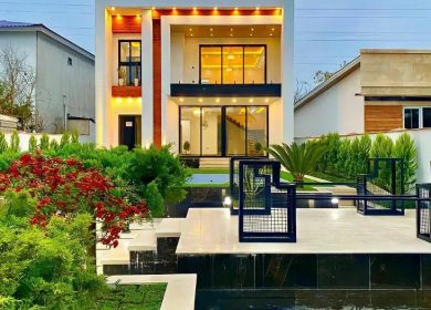 خريد ويلا دوبلكس ٣٠٠ متري نما مدرن استخردار در سعادت آباد چمستان | 300 متر