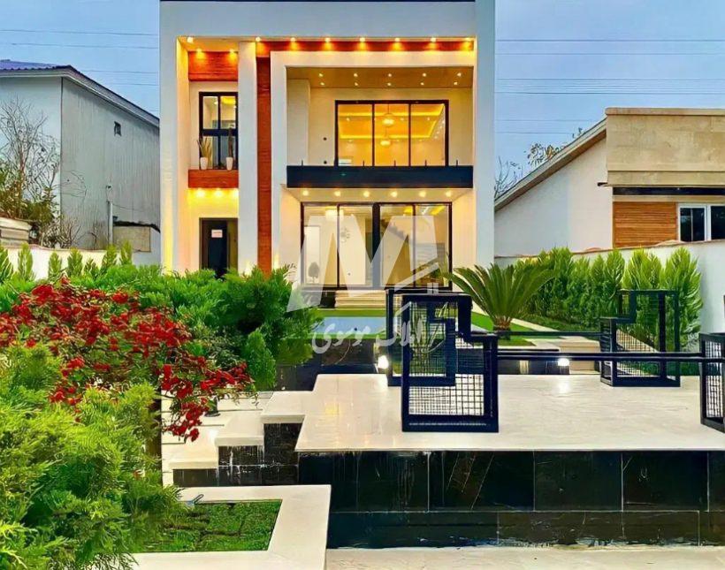 خريد ويلا دوبلكس ٣٠٠ متري نما مدرن استخردار در سعادت آباد چمستان | 300 متر