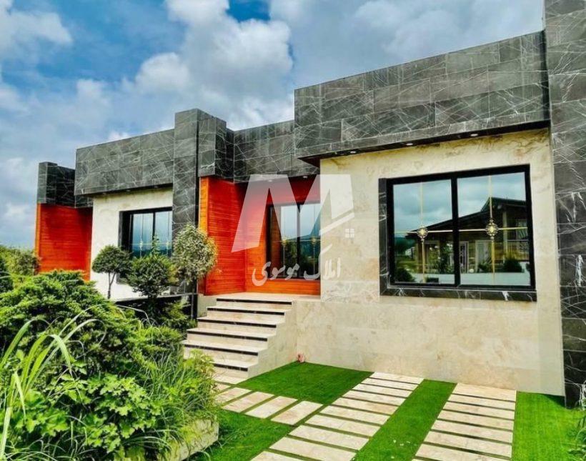 خريد ويلا فلت نقلي ٩٠ متري نما مدرن شهركي در رمشي چمستان | 160 متر