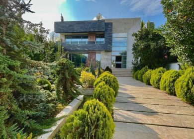 خريد ويلا باغ ٥٥٠ متري با استخر داخلي در سعادت آباد چمستان | 550 متر