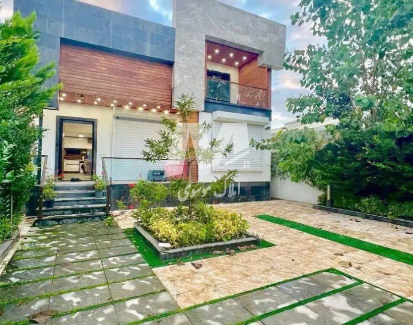 خريد ويلا نيم پيلوت ٢٣٠ متري مبله با استخر داخلي در شهربند چمستان | 230 متر