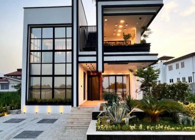 خريد ويلا باغ ٥٥٠ متري نما مدرن استخردار در اليمالات نور | 450 متر