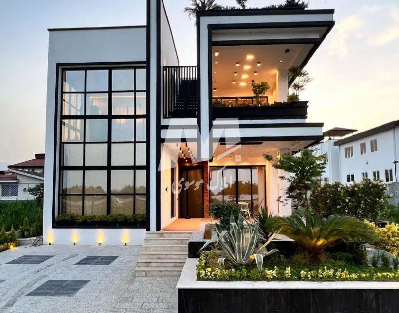 خريد ويلا باغ ٥٥٠ متري نما مدرن استخردار در اليمالات نور | 450 متر