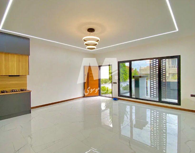 خريد ويلا فلت ٩٠ متري نما مدرن شهركي در شهربند چمستان | 150 متر