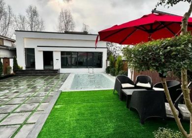 خريد ويلا فلت ٣٥٠ متري نما مدرن استخردار در آپادانا چمستان | 350 متر