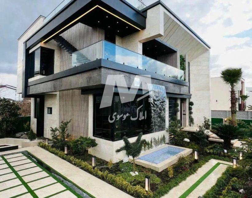 خريد ويلا باغ ٣٥٠ متري نما مدرن مبله در گيلانده چمستان | 350 متر