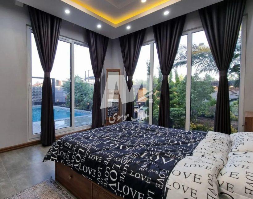 خريد ويلا باغ ٣٥٠ متري نما مدرن مبله در گيلانده چمستان | 350 متر