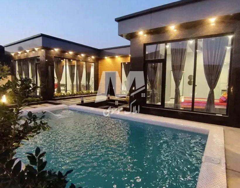 خريد ويلا فلت ٤٣٠ متري نما مدرن استخردار در سعادت آباد چمستان | 430 متر
