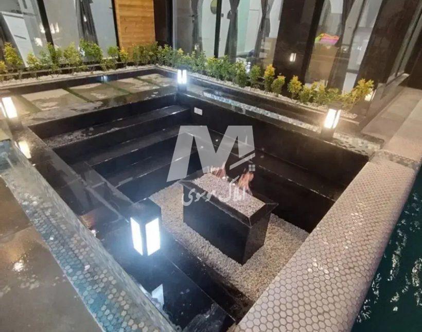 خريد ويلا فلت ٤٣٠ متري نما مدرن استخردار در سعادت آباد چمستان | 430 متر