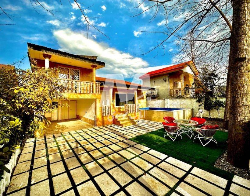 خرید ویلا فول فرنیش با ویو جنگل در چمستان | ۲۵۰ متر