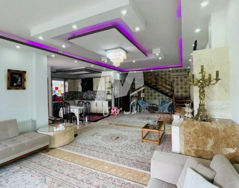 خريد ويلا دوبلكس ٣٠٠ متري شهركي مبله در اميرآباد چمستان | 300 متر