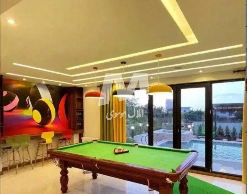 خرید ویلا در نوشهر 600 متری فرنیش با استخر ویوی جنگل | 600 متر