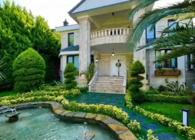 خرید ویلا باغ دوبلکس نما رومی منطقه نعمت آباد چمستان | 630 متر