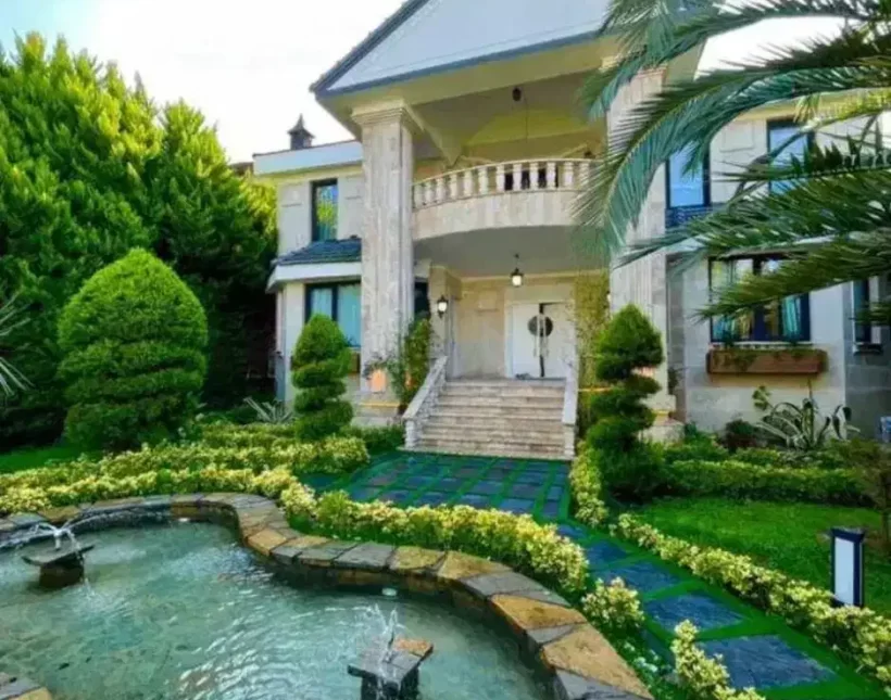 خرید ویلا باغ دوبلکس نما رومی منطقه نعمت آباد چمستان | 630 متر