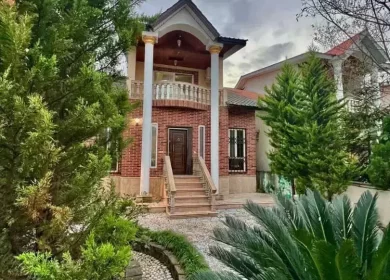 خرید ویلا نما کلاسیک مبله منطقه جوربند چمستان | 250 متر