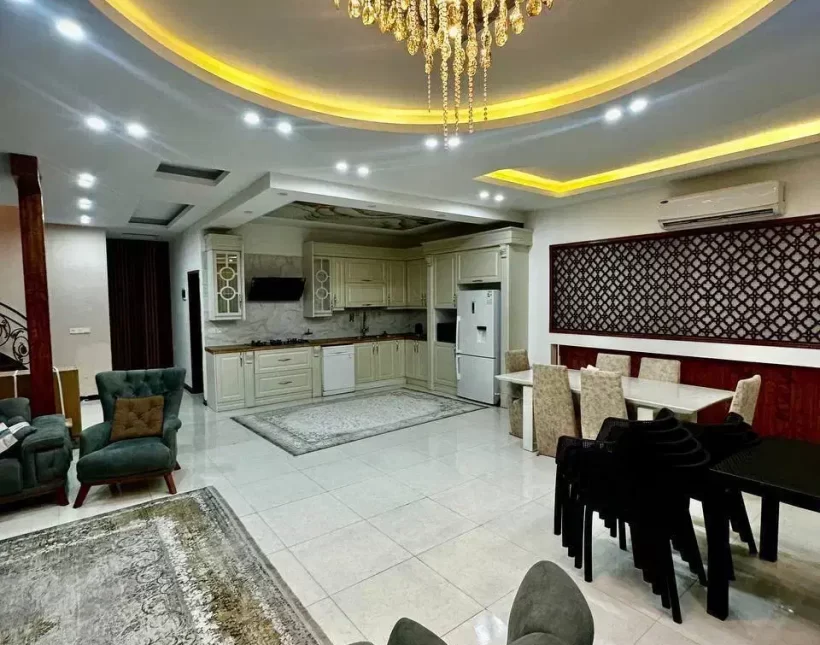 خرید ویلا نما کلاسیک مبله منطقه آهودشت چمستان | 300 متر