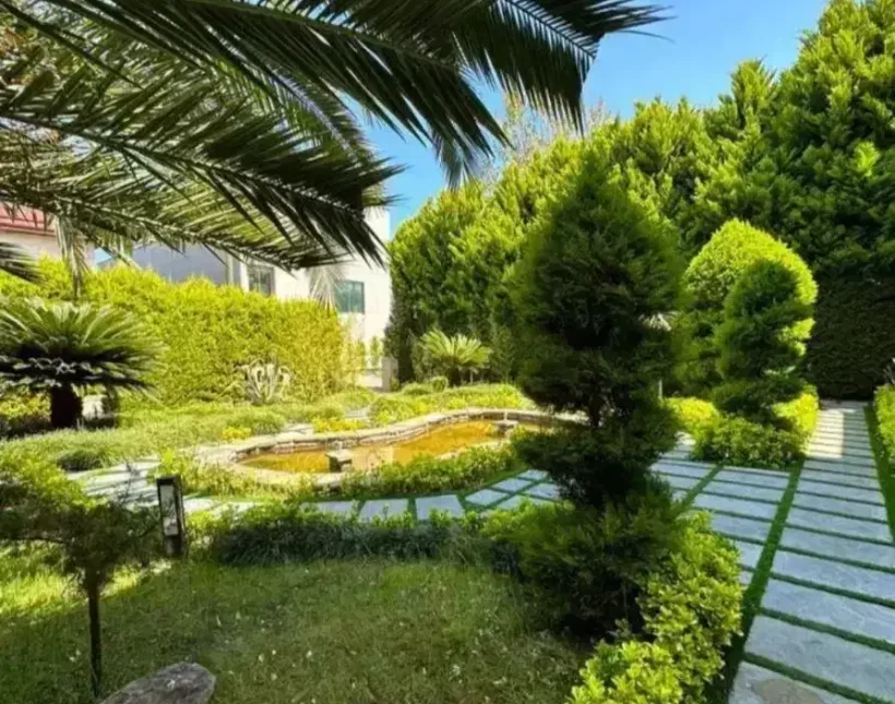 خرید ویلا باغ دوبلکس نما رومی منطقه نعمت آباد چمستان | 630 متر