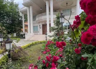 خرید ویلا باغ ۵۰۰ متری نما رومی منطقه سعادت آباد چمستان | 500 متر