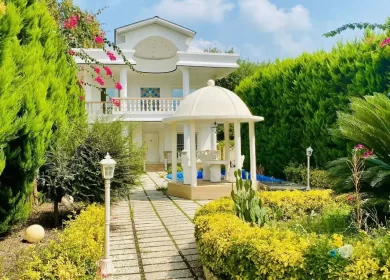خرید ویلا باغ نما رومی منطقه سعادت آباد چمستان | 450 متر