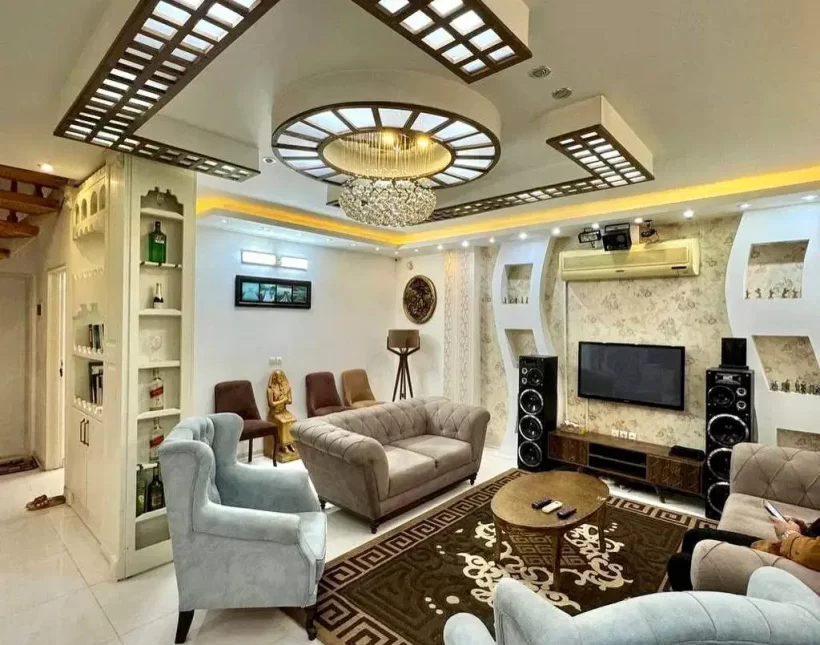 خرید ویلا باغ نما رومی مبله منطقه سعادت آباد چمستان | 480 متر
