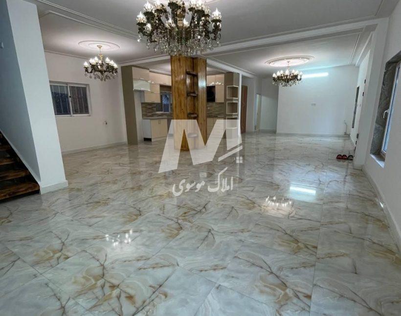 خرید ویلا نما رومی با استخر داخلی منطقه آهودشت چمستان | 420 متر