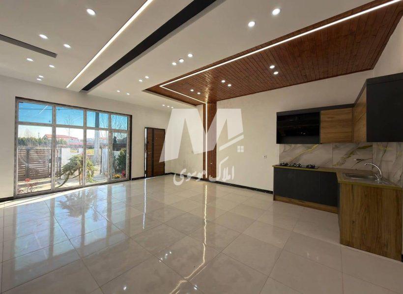 خريد ويلا فلت ٩٠ متري نما مدرن شهركي در آهودشت چمستان | 150 متر