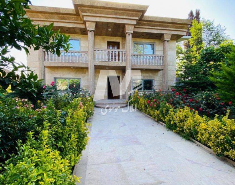 خريد ويلا باغ ٥٠٠ متري نما كلاسيك شهركي در سعادت آباد چمستان | 500 متر