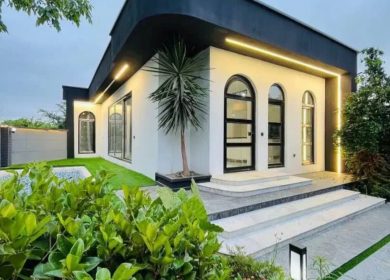 خرید ویلا نما خلیجی استخر دار 280 متری سند دار | 280 متر