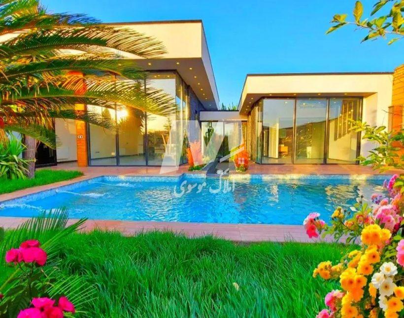 خرید ویلا همکف مدرن استخردار در نور | 350 متر