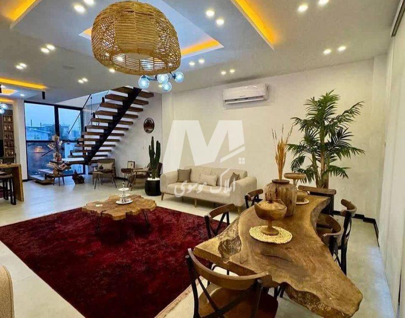 خرید ویلا در چمستان آهودشت 250 متر با ویوی جنگل فول فرنیش | 250 متر
