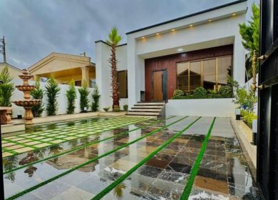 خريد ويلا فلت ٢٤٠ متري نما مدرن شهركي در شهربند چمستان | 240 متر