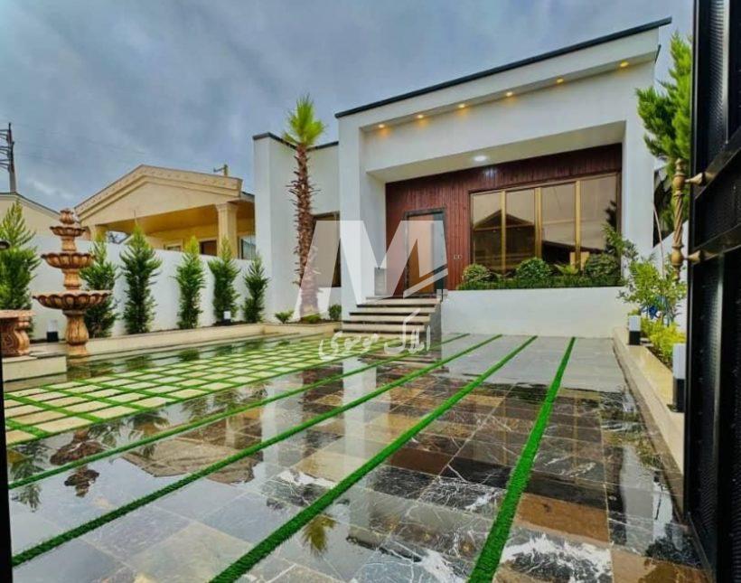 خريد ويلا فلت ٢٤٠ متري نما مدرن شهركي در شهربند چمستان | 240 متر