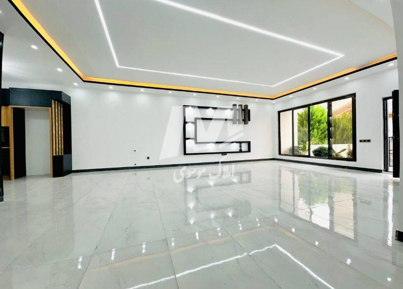 خريد ويلا فلت ٢٤٠ متري نما مدرن شهركي در شهربند چمستان | 240 متر