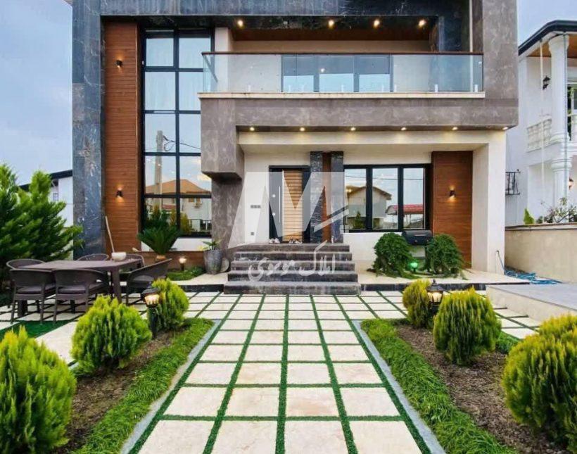 خريد ويلا دوبلكس ٣٠٠ متري نما مدرن مبله در نعمت آباد چمستان | 300 متر